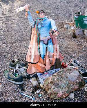 UFO torre di guardia in Hooper Colorado Foto Stock