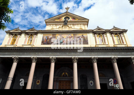 San Gioacchino in Prati chiesa / Chiesa di San Gioacchino in Prati - Roma, Italia Foto Stock