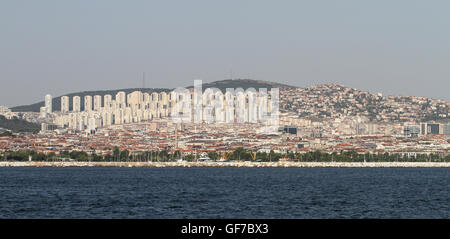 Immobili nel quartiere Maltepe, città di Istanbul, Turchia Foto Stock