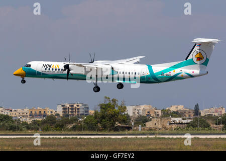 Nok Air De Havilland Canada DHC-8-402Q Dash 8 [HS-DQH] nuovo di zecca in fabbrica sul suo volo di consegna al suo operatore in thai Foto Stock