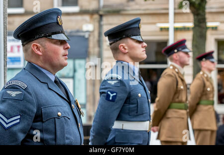 Servizi per festeggiare Moray delle Forze Armate. Foto Stock