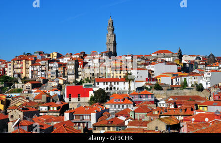 Centro citta' di Porto, Portogallo Foto Stock