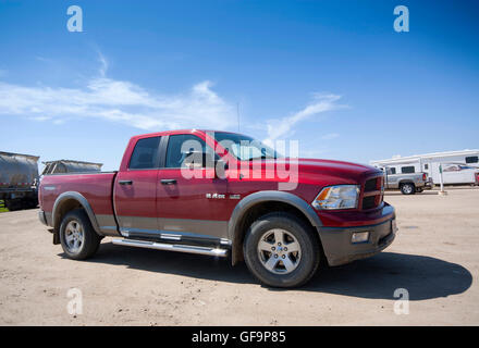 Dodge Ram Hemi 5.7L pick up truck Foto Stock
