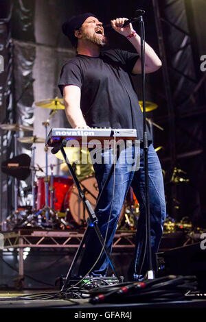 Charlton Park, Regno Unito. 29 Luglio, 2016. John Grant suona al festival Womad, 29 luglio 2016. Credito: Adam Gasson/Alamy Live News Foto Stock