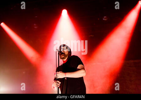 Charlton Park, Regno Unito. 29 Luglio, 2016. John Grant suona al festival Womad, 29 luglio 2016. Credito: Adam Gasson/Alamy Live News Foto Stock