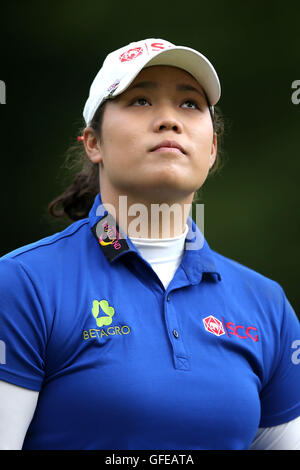 Thailandia del Ariya Jutanugarn durante il giorno tre di Ricoh donna British Open at Woburn Golf Club. Foto Stock