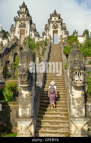 Pura Penataran Lempuyang tempio, Bali, Indonesia Foto Stock