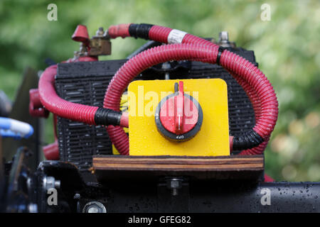 Interruttore della batteria per telaio Foto Stock