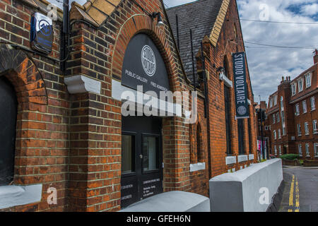 Studio Voltaire è un non-profit e galleria atelier in base a Clapham, a sud di Londra. Foto Stock