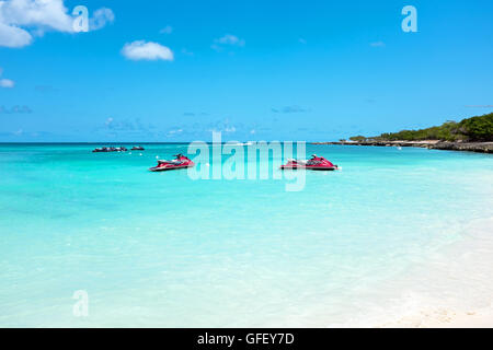 Eagle beach ad Aruba isola dei Caraibi Foto Stock