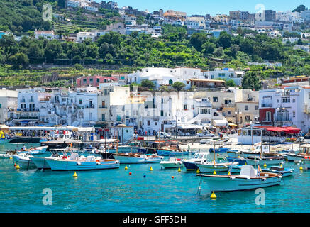 Marina Grande di Capri, Italia Foto Stock