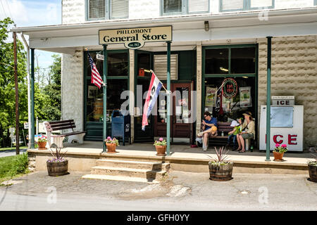 Philomont General Store & Post Office, 36550 Jeb Stuart Road, Philomont, Virginia Foto Stock