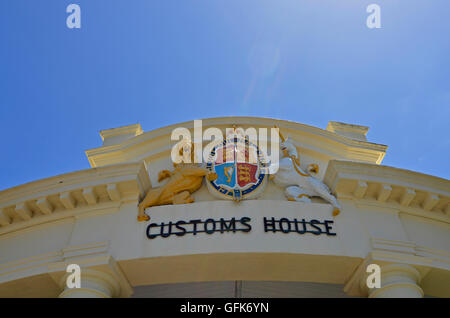 Mackay Customs House è un patrimonio-elencati customs house a 31 River Street, Mackay, Regione di Mackay, Queensland, Australia Foto Stock