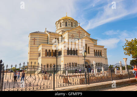 San Vladimiro Cattedrale Chersonesus penisola della Crimea Foto Stock