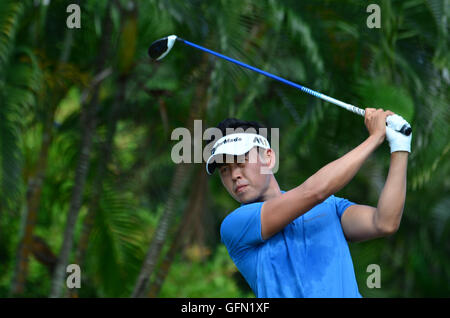 Chonburi, Thailandia. 31 Luglio, 2016. Daniel IM della USA player in Coppa del Re 2016 a Phoenix Gold Golf & Country Club Pattaya sulla luglio 31, 2016 in Chonburi, Thailandia. Credito: Chatchai Somwat/Alamy Live News Foto Stock