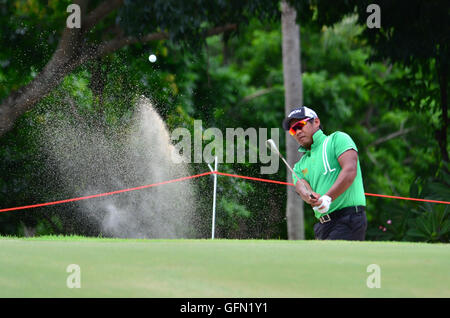 Chonburi, Thailandia. 31 Luglio, 2016. Chapchai Nirat della Thailandia player in Coppa del Re 2016 a Phoenix Gold Golf & Country Club Pattaya sulla luglio 31, 2016 in Chonburi, Thailandia. Credito: Chatchai Somwat/Alamy Live News Foto Stock