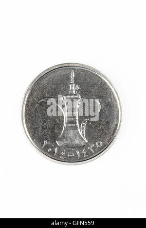 Emirati Arabi Uniti moneta, 1 Dirham Foto Stock