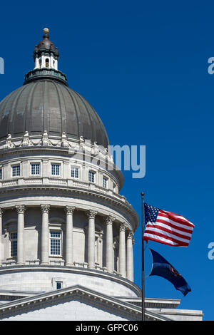 La Utah State House, Salt Lake City, Stati Uniti d'America Foto Stock