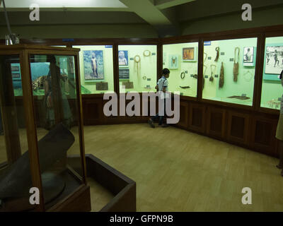 Museo Antropologico a Port Blair (Andaman, India) Foto Stock