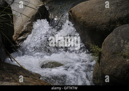 Spruzzo d'acqua Foto Stock