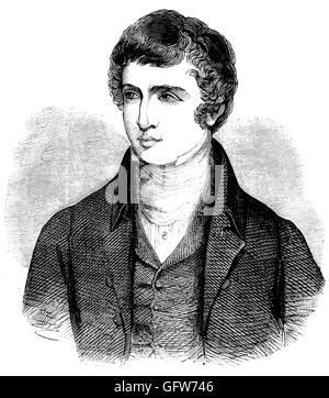 Edward George Geoffrey Smith-Stanley, XIV Conte di Derby (1799 - 1869) era un statista britannico, che divenne il primo segretario per l'Irlanda in Lord Grey's governo, ed è entrato il cabinet in 1831. La sua lettera ha istituito il sistema nazionale di istruzione in Irlanda e ha sovrinteso il passaggio dell abolizione della schiavitù di Bill. Egli divenne primo ministro del Regno Unito in tre occasioni. Foto Stock