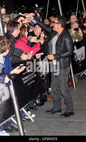 Bruce Springsteen UK screening di 'la promessa: la realizzazione delle tenebre sul bordo della città' - al BFI Southbank di Londra - Inghilterra Foto Stock