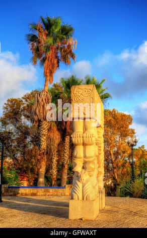 La porta della fede in Abrasha Park - Jaffa, Tel Aviv Foto Stock