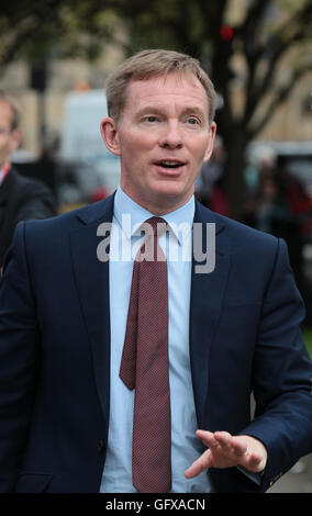 Londra - Giu 27, 2016: Chris Bryant visto al College Green, Westminster su giu 27, 2016 a Londra Foto Stock