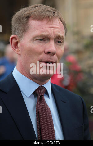 Londra - Giu 27, 2016: Chris Bryant visto al College Green, Westminster su giu 27, 2016 a Londra Foto Stock