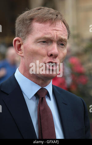 Londra - Giu 27, 2016: Chris Bryant visto al College Green, Westminster su giu 27, 2016 a Londra Foto Stock