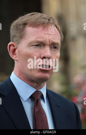 Londra - Giu 27, 2016: Chris Bryant visto al College Green, Westminster su giu 27, 2016 a Londra Foto Stock