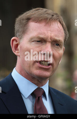 Londra - Giu 27, 2016: Chris Bryant visto al College Green, Westminster su giu 27, 2016 a Londra Foto Stock