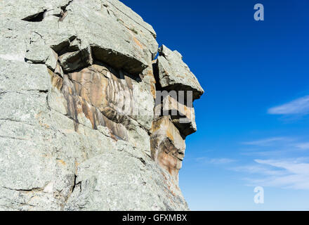 Big Rock Okotoks Alberta Foto Stock