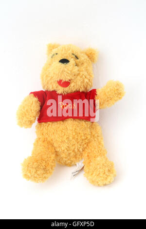 Winnie The Pooh peluche di Bear Foto Stock