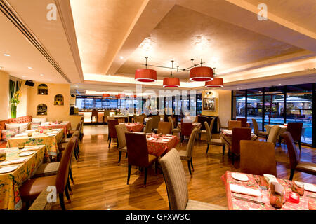 Aldo's Bistro mediterraneo e Wine Bar Restaurant si trova a Bangkok, in Thailandia. Foto Stock