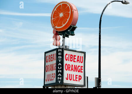 Gibeau Julep arancione - Montreal - Canada Foto Stock