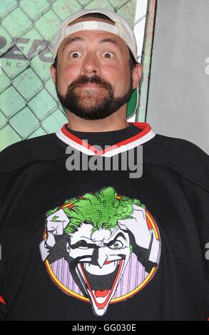 New York, NY, STATI UNITI D'AMERICA. 1 agosto, 2016. Kevin Smith presso gli arrivi per la squadra di suicidio Premiere, Beacon Theatre di New York, NY Agosto 1, 2016. © Kristin Callahan/Everett raccolta/Alamy Live News Foto Stock