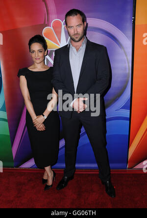 Beverly Hills, CA, Stati Uniti d'America. 2 agosto, 2016. Archie Panjabi, Sullivan Stapleton. 2016 NBCUniversal Summer Press Tour tenutosi presso il Beverly Hilton Hotel. Mandy Moore. 2016 NBCUniversal Summer Press Tour tenutosi presso il Beverly Hilton Hotel. Credito: Birdie Thompson/AdMedia/ZUMA filo/Alamy Live News Foto Stock