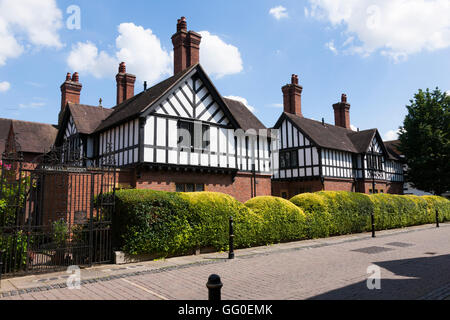 Il Lasletts / Lasletts' Alms Case, incrocio di frate St / Friar Street e Union Street, Worcester WR1 2AS. Regno Unito Foto Stock