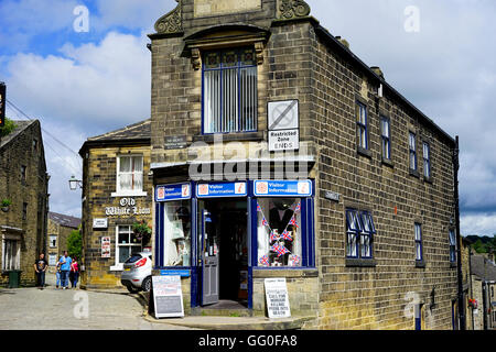 Ufficio di Informazioni Turistiche di Haworth, West Yorkshire, Inghilterra, Regno Unito, Foto Stock