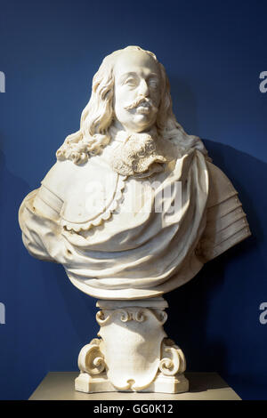 Busto di Cosimo III de' Medici circa 1717-18 da Giovanni Battista Foggini Marmo Foto Stock