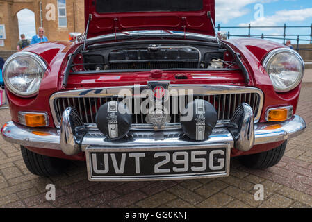 Classic MG vista frontale Foto Stock