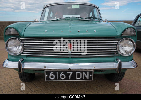 Vintage Hillman car Foto Stock