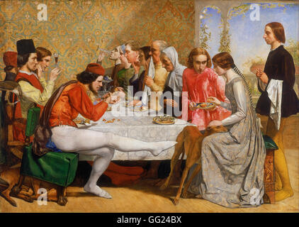 John Everett Millais - Isabella Foto Stock