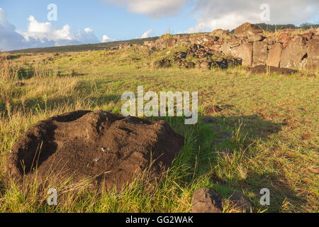 Ahu Vinapu Foto Stock