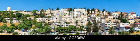 Vista dei quartieri Arabi di Gerusalemme Foto Stock