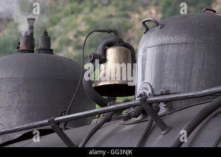 American locomotive a vapore Foto Stock