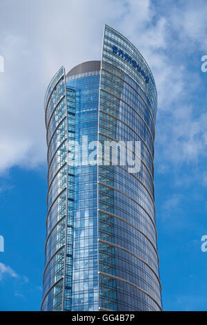 La Guglia di Varsavia edifici per uffici a Varsavia, Polonia Foto Stock