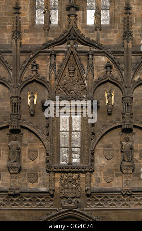 Torre della Polvere a Praga, Repubblica Ceca. Foto Stock