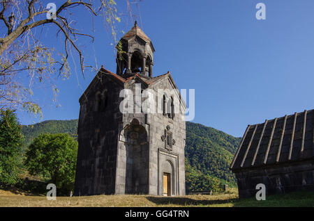 Haghpatavank (Haghpat monastero), un medievale monastero armeno in complesso di Haghbat, Armenia. Si tratta di un patrimonio mondiale dell UNESCO Foto Stock